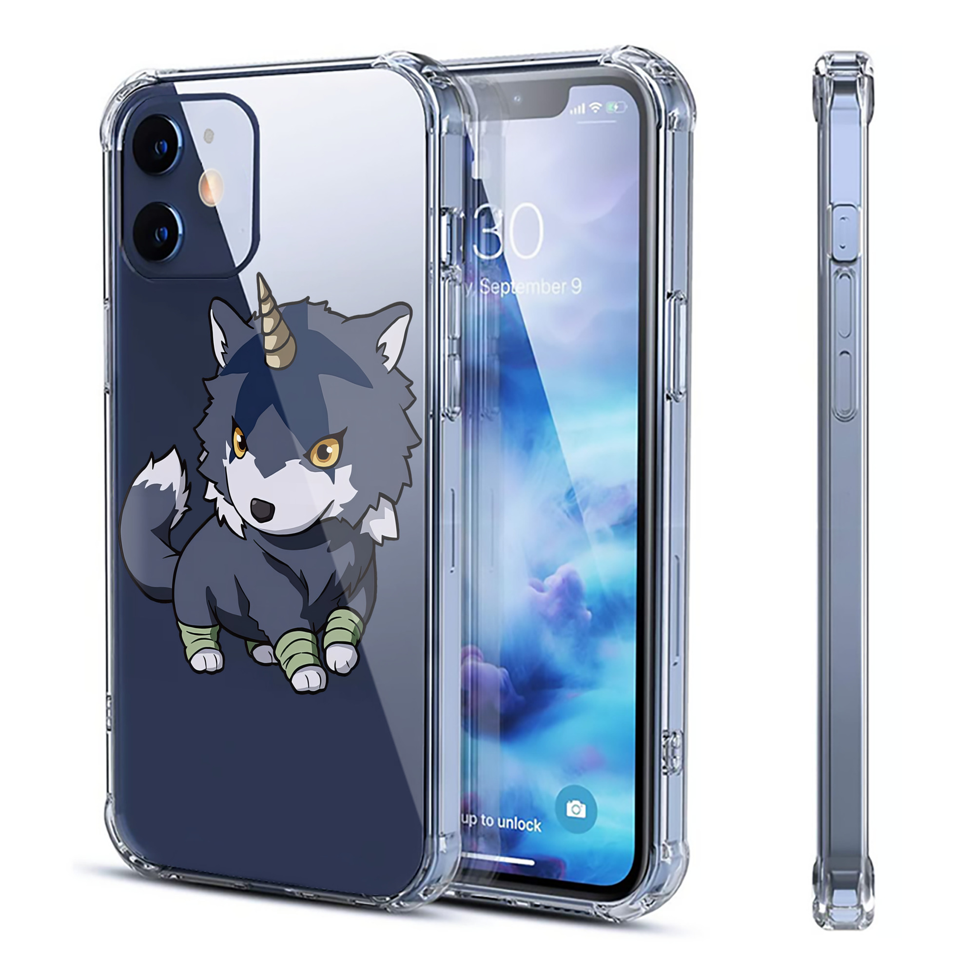 （画像用） 転スラ Regarding Reincarnated to Slime 【iPhone 12シリーズ対応】透明スマホケース（クリアソフトケース）